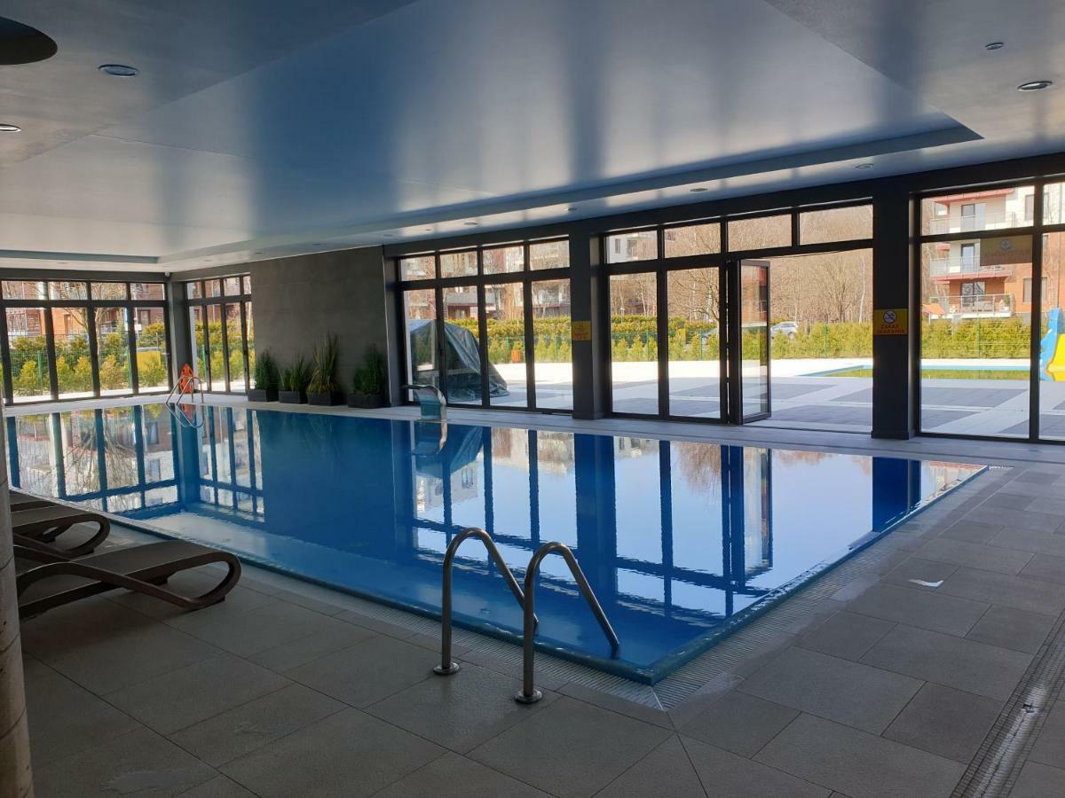 Апартаменты Apartament Z Basenem Laura Polanki Park Колобжег Экстерьер фото