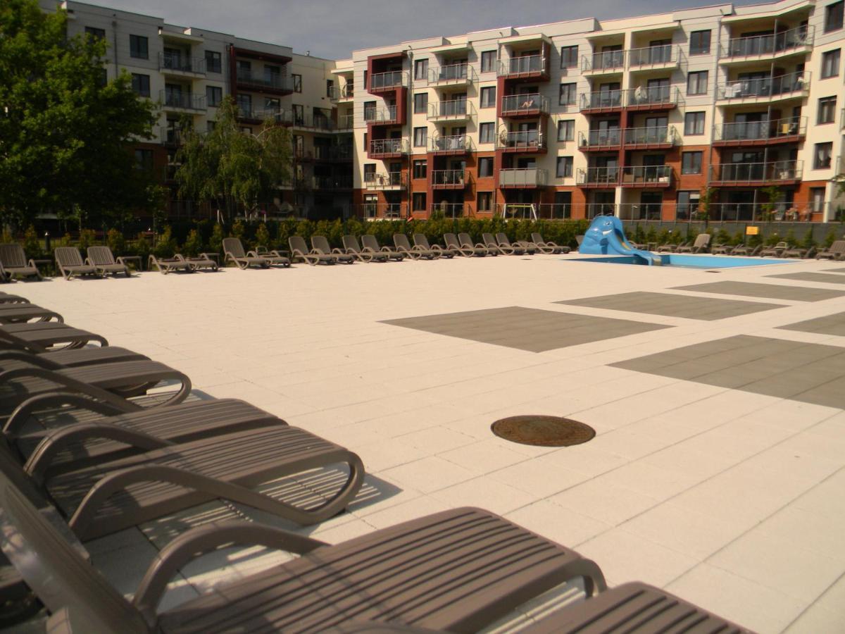 Апартаменты Apartament Z Basenem Laura Polanki Park Колобжег Экстерьер фото