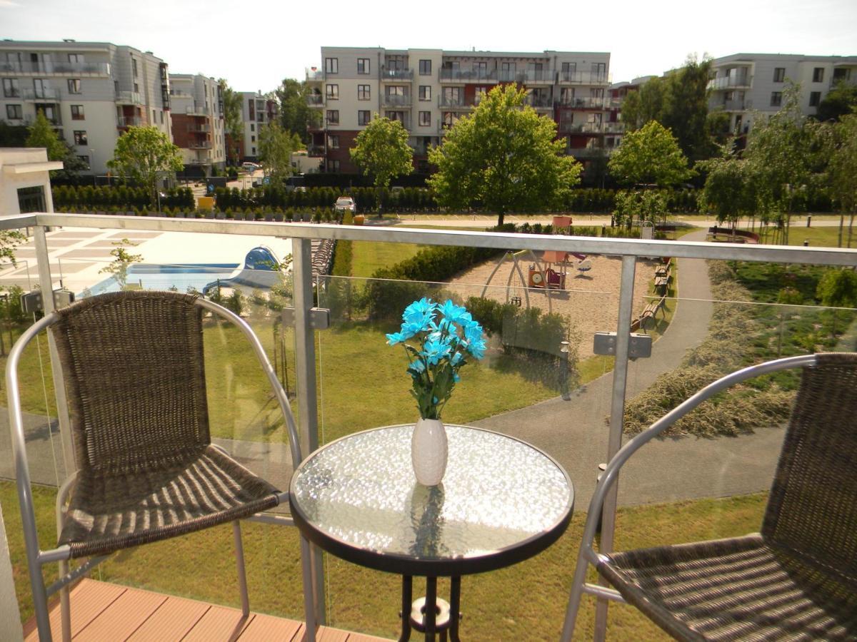 Апартаменты Apartament Z Basenem Laura Polanki Park Колобжег Экстерьер фото