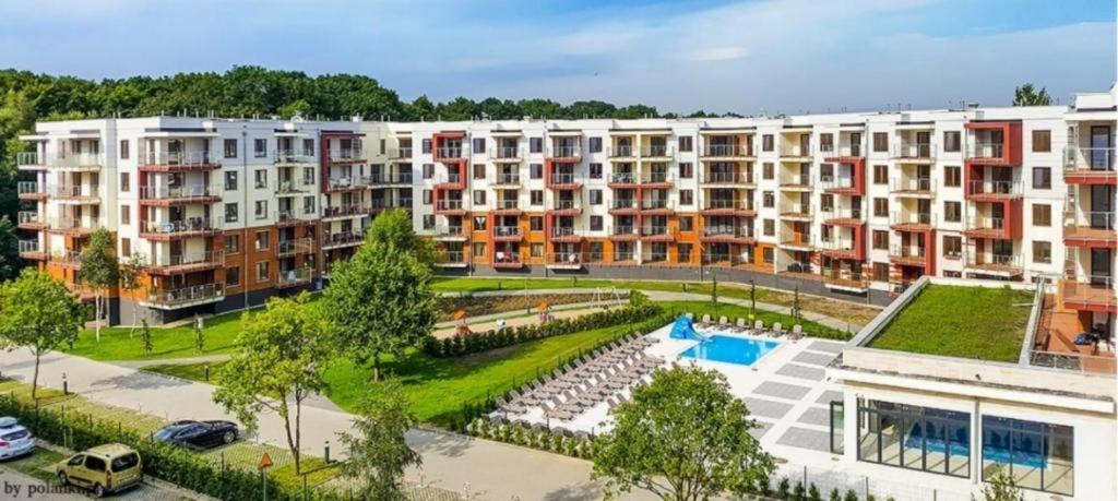 Апартаменты Apartament Z Basenem Laura Polanki Park Колобжег Экстерьер фото